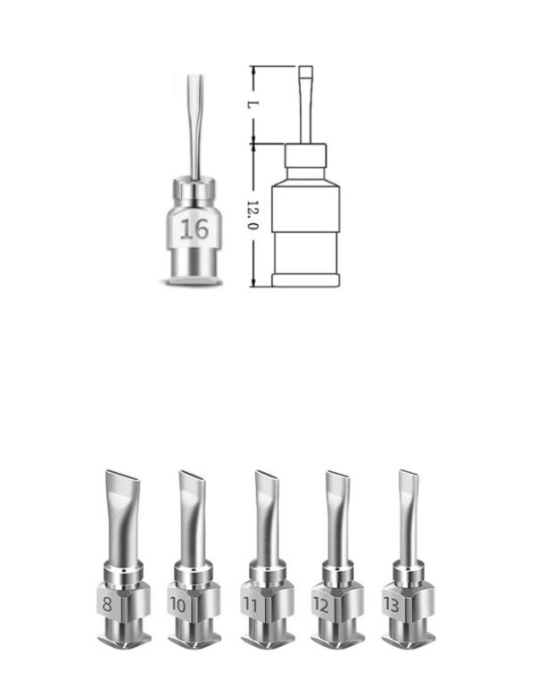 금속 플랫 바늘
